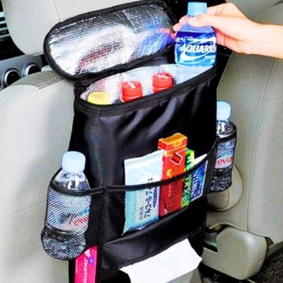 Organizer termiczny na fotel + lejek 3w1