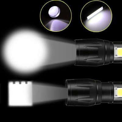 Latarka taktyczna led wielofunkcyjna usb