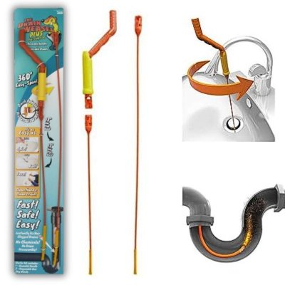 Spirala do udrażniania rur 360° przetykacz mechaniczny