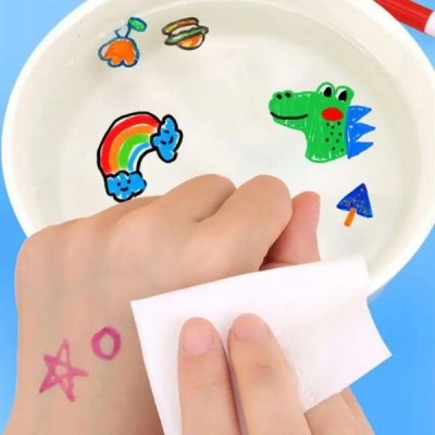 Zestaw magicznych markerów do wody 12 sztuk + łyżka