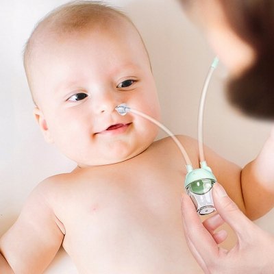 Aspirator do nosa manualny dla dzieci + etui