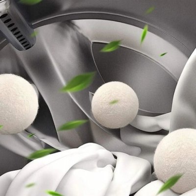 Wełniane kulki do suszarki 6 sztuk - ekologiczne, zmiękczają tkaniny