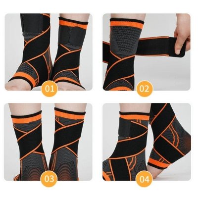 Opaska stabilizator stawu skokowego XORANGE – orteza kostki, opaska na kostkę