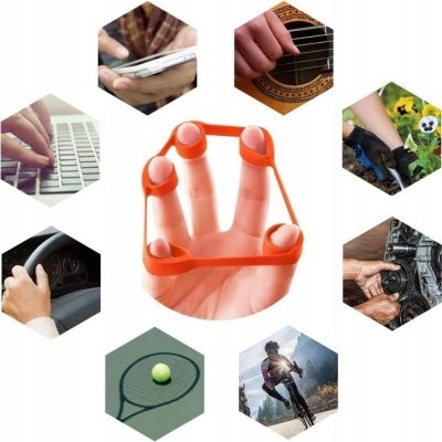 Zestaw do ćwiczeń dłoni ściskacz treningowy