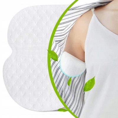 Wkładki antypotowe pod pachy cienkie samoprzylepne 20 sztuk - ochrona przed potem