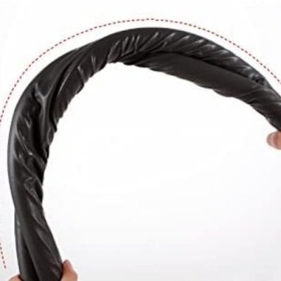 Uszczelka pod drzwi na rzep antyprzeciąg czarna 96 cm