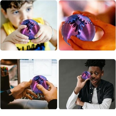 Zabawka antystresowa – koła zębate, zmienia kształt, redukuje stres