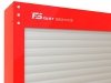 Gablota narzędziowa zamykana roletą aluminiową P-4-01-04