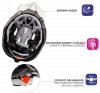 Kask Rowerowy Meteor MV29 Drizzle  L 58-61 cm Biało-Różowy