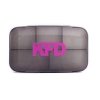 Pudełko na kapsułki KFD Pill Box / Pillbox różowy nadruk