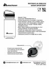 Bidon Sportowy Meteor 500 ml Tritan Granatowy info