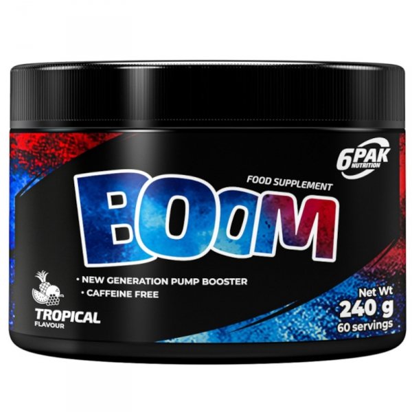 6PAK Bomm 240g Owoce Tropikalne