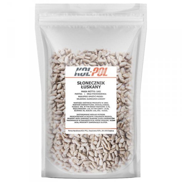 Słonecznik Łuskany 1 kg Kol-Pol
