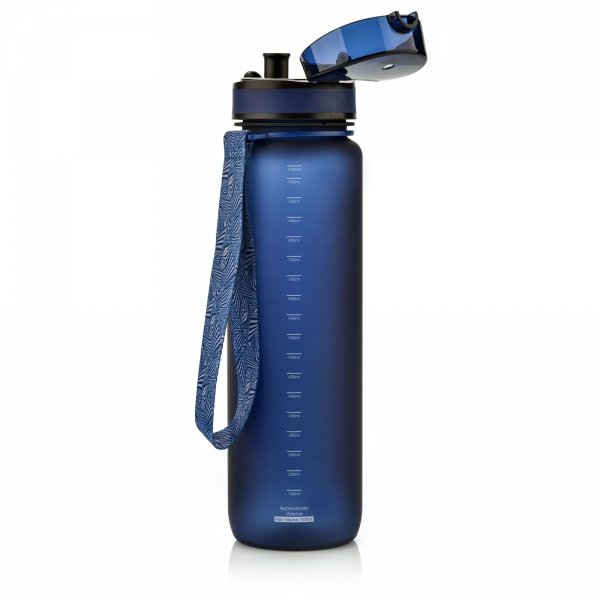 Bidon Sportowy Meteor 1000 ml Tritan Granatowy foto2