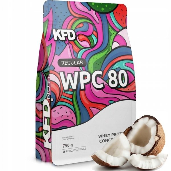 KFD Regular WPC 80 750 g Kokos