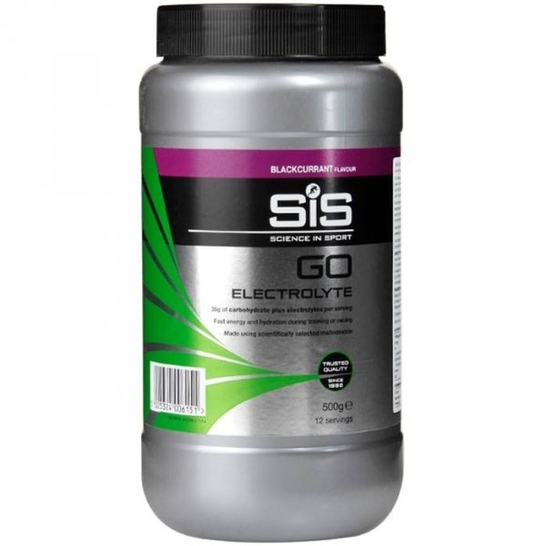 SIS GO Electrolyte Napój Izotoniczny 500g Czarna Porzeczka