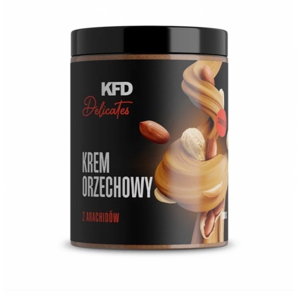 Krem/Masło Orzechowe z Arachidów Smooth KFD 1000g