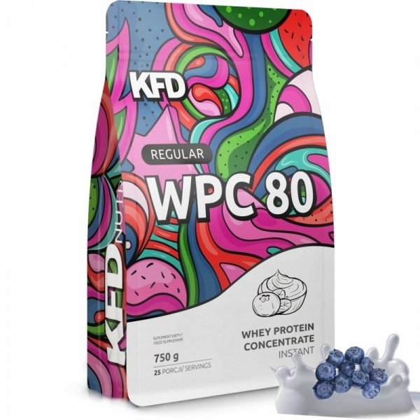  KFD Regular WPC 80 750 g Jogurtowo-Jagodowy