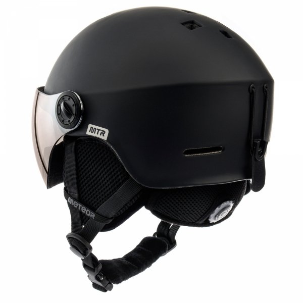 Kask Narciarski Meteor Falven L 58-61 cm Czarny