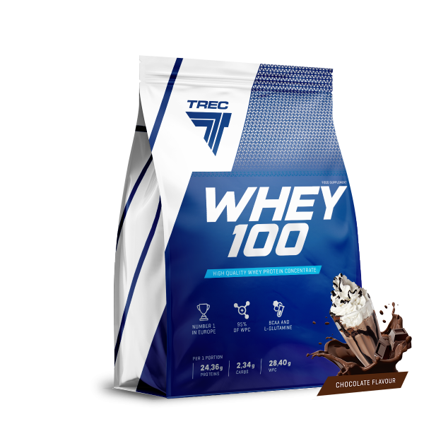  Białko Trec Whey 100 700g  Czekolada