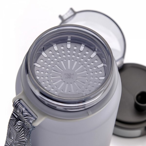 Bidon Sportowy Meteor 500 ml Tritan Szary3