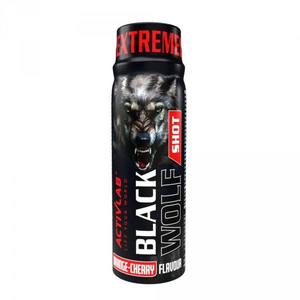  Activlab Black Wolf Shot 80ml Pomarańcza-Wiśnia