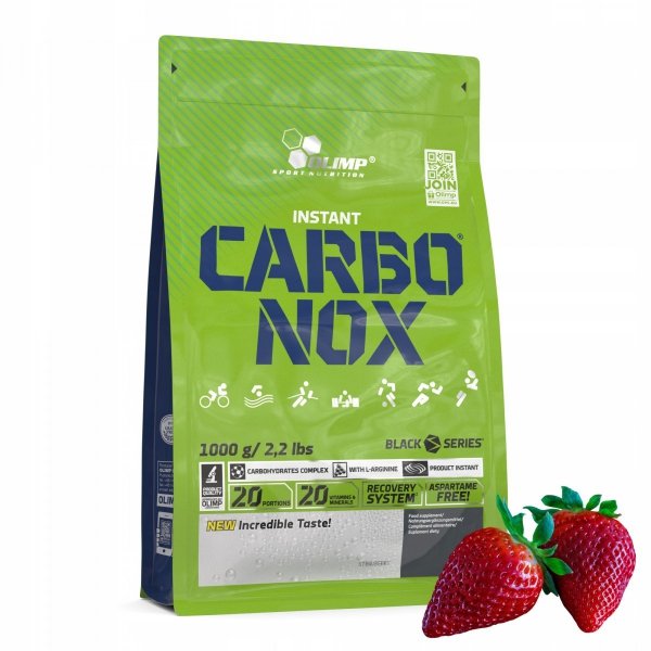 Węglowodany Olimp Carbonox 1kg Truskawka