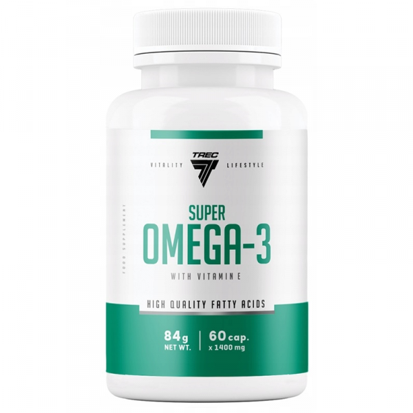 Kwasy Omega 3 Trec Super Omega-3 60 kaps.