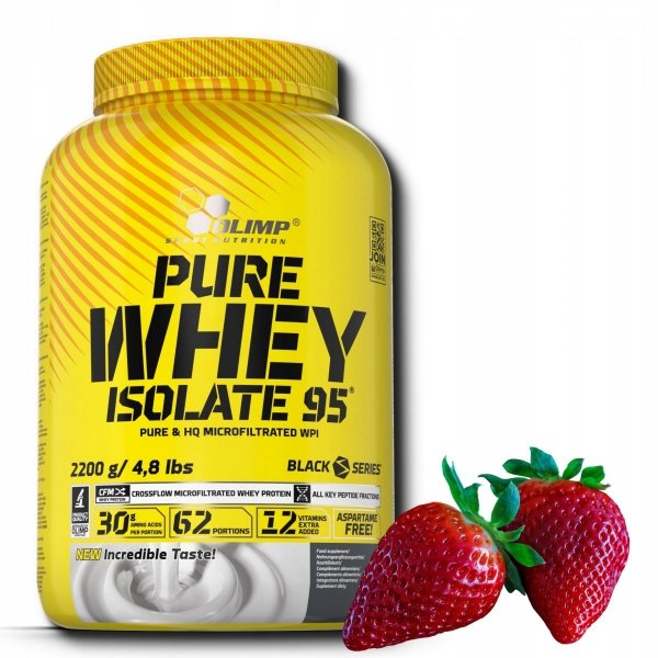  Olimp Pure Isolate 95 2200g Truskawka