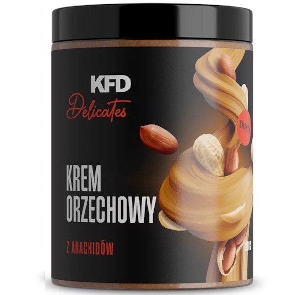 Krem/Masło Orzechowe z Arachidów Smooth KFD 1000g