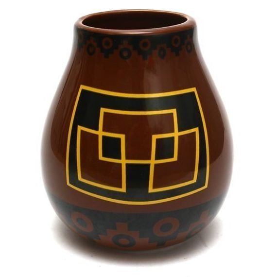Matero Peru Ceramiczne do Yerba Mate 350 ml
