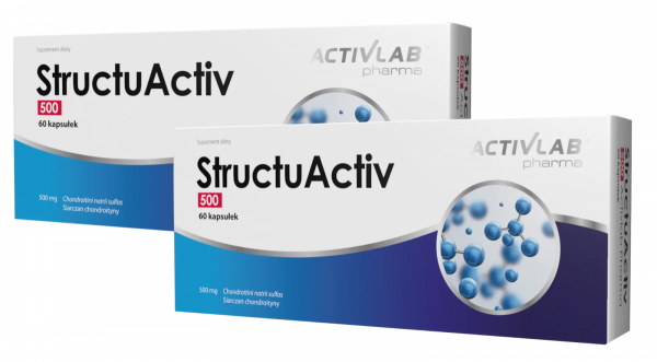 2x StructuActiv 500mg Activlab 500mg 60kaps.