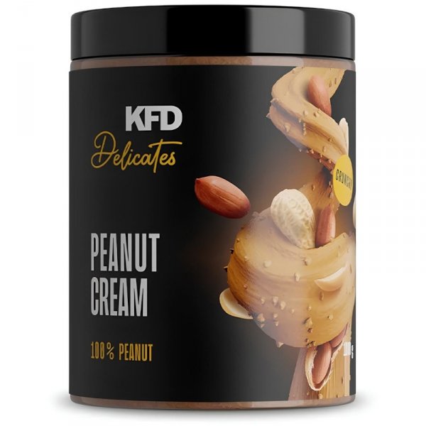 KFD Krem/ Masło Orzechowe z Arachidów Crunchy 1000 g