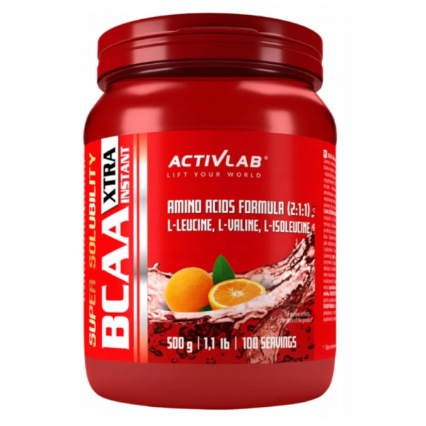 BCAA Xtra Instant Activlab 500g Pomarańcza