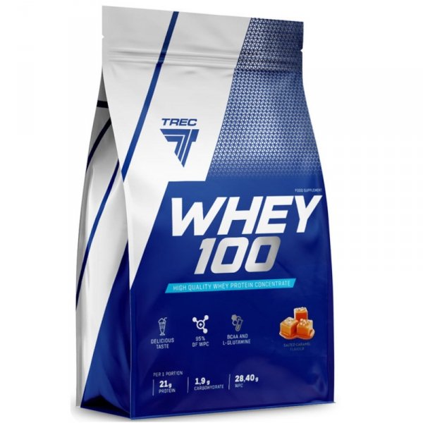 Białko Trec Whey 100 2275g Słony Karmel