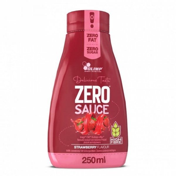 Olimp Zero Sauce 250ml Truskawka