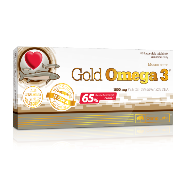 Olimp Gold Omega 3 - 60 kapsułek