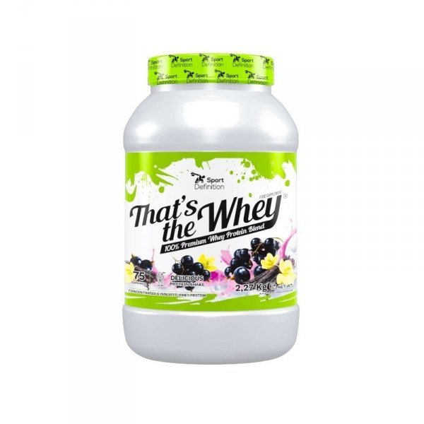  Sport Definition That's The Whey 2270g Blackcurrant Vanilla