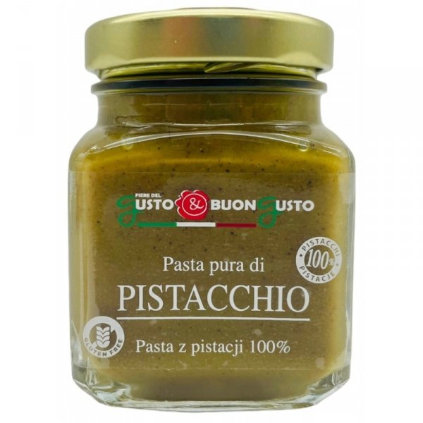 Pasta z Pistacji 100% Gusto&amp;Buon Gusto 100g