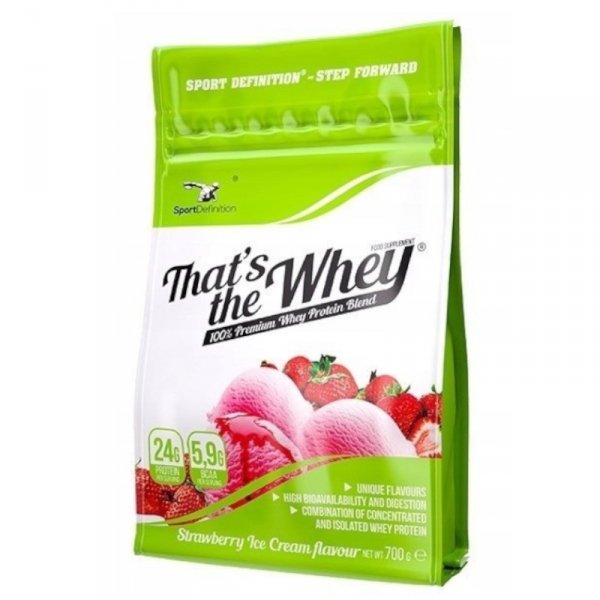 Sport Definition That's The Whey 700g Lody Truskawkowe