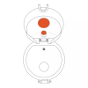 Butelka ION8 Single Wall I8SS400PGPANDA Panda