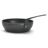 BLUE CARBON Patelnia głęboka 24 cm / DE BUYER