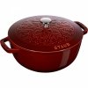 Garnek żeliwny Okrągły Lilia 3.5l Grenadynowy Special Cocotte Staub