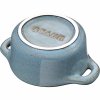 4x Mini Cocotte Okrągły 10 Cm, Antyczny Turkusowy Gift Giving Staub