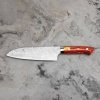 Takeshi Saji Red Turquise R2 Nóż Santoku 18 cm