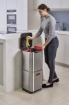 JJ - Kosz do segregacji śmieci 40 l Totem Compact
