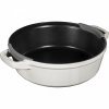 Zestaw 3 Naczyń + Pokrywka 24 Cm Truflowy Staub