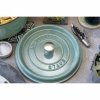 Garnek żeliwny Okrągły 3.8l Miętowy La Cocotte Staub