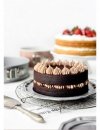 Patisse - Tortownica zapinana kominowa z dod. spodem 26cm SILVER-TOP