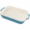 Zestaw 3 Półmisków Prostokątnych, Antyczny Turkusowy Cooking Staub